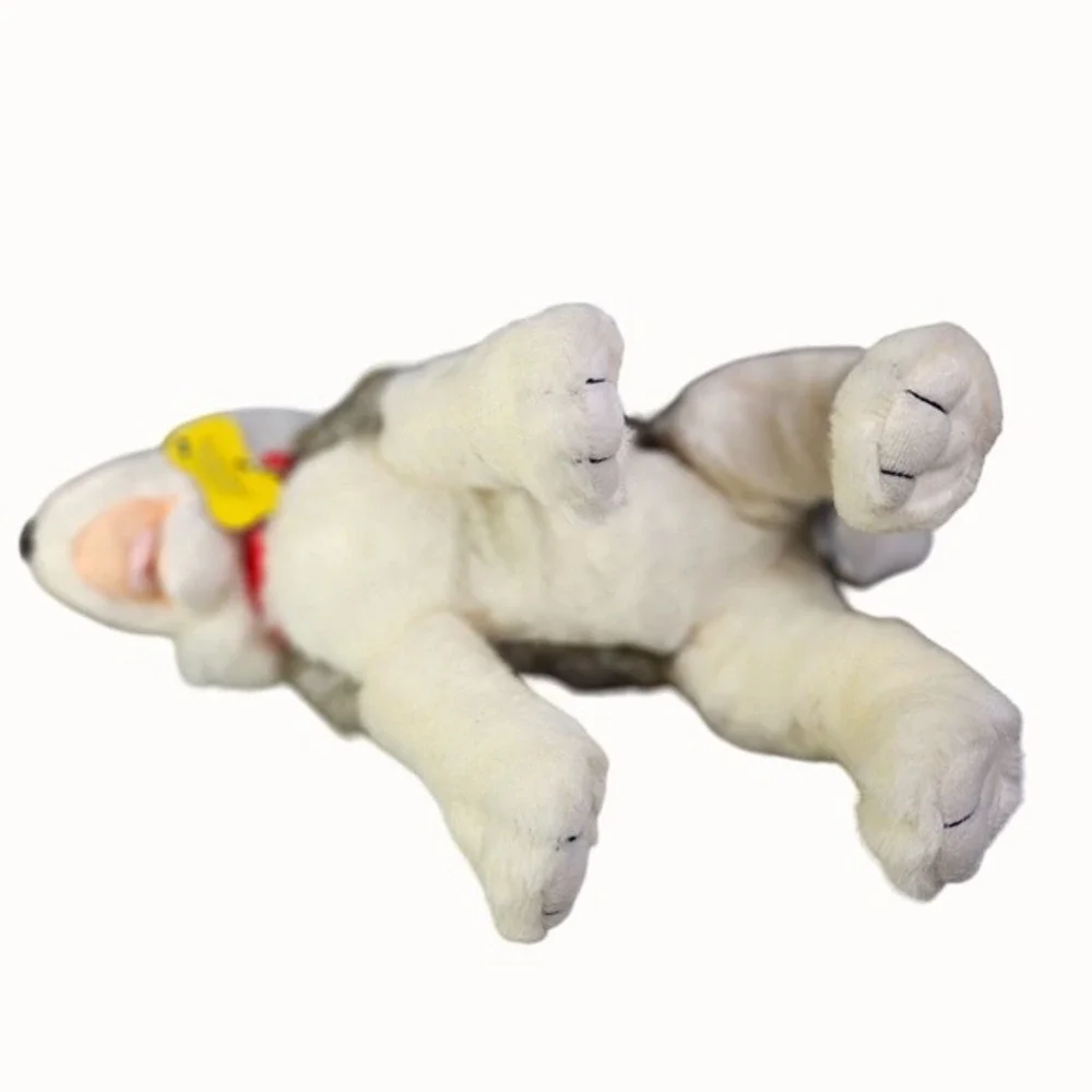 Build A Bear BABW 18 Inch Grey White‎ Wolf Husky Dog Plush Stuffed Animal Toy
